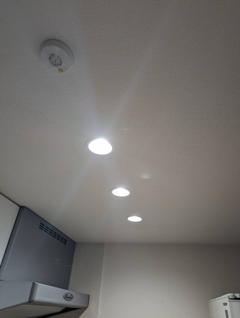 キッチン照明器具　ダウンライト